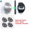 Car Door Lock Protective Cover Trim For Tesla Model Y  - 2024 Protect Door Lock Stopper Limiting Black Plastic Accessories