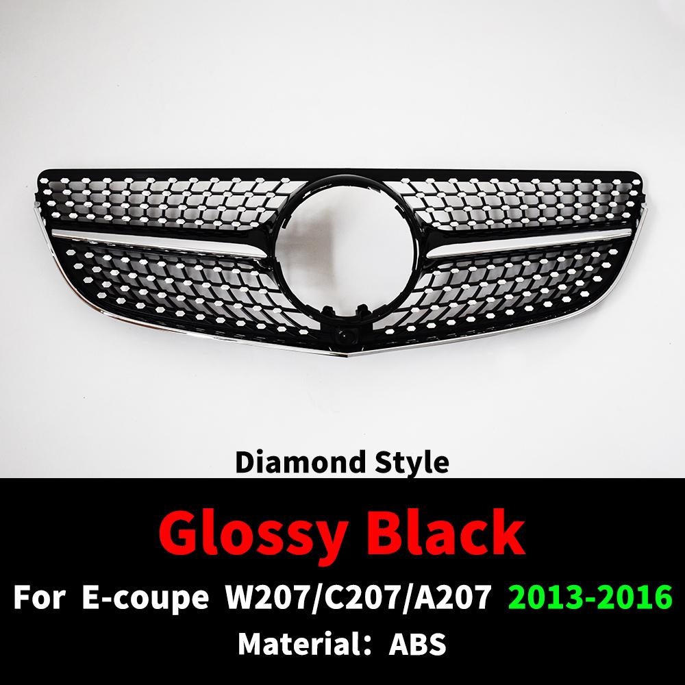 Front Radiator Grid Bumper Grille Grill For Mercedes Benz W207 C207 A207 E Coupe 2009-2016 such as E200 E260 E320 E350 E400 E500