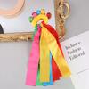 Cheerleading Big Match Club Dance Props Children's Wrist Ribbon Team Sports Elastic Bracelet With Elastic Rope