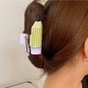 Hair Claw Imitation Pencil Shape Hair Clip Strong Grip Hair Barrette Back Head Large Shark Hair Claw Hair Accessories