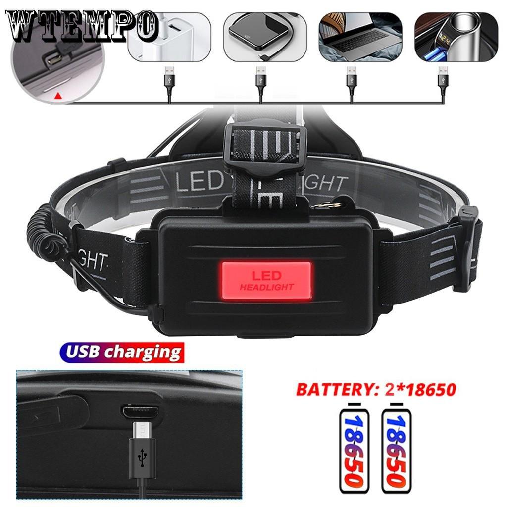 Налобный фонарь ST-XHP70 светодиодный перезаряжаемый фонарик с зумом 18650 Light