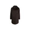 Polo SS23 Solid Color Hooded Casual Parka Women Outerwear Chocolate 284890472-001