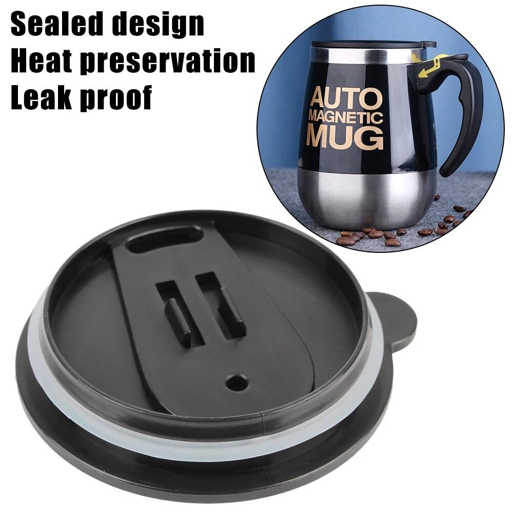 Термоблендер, новая чашка для смешивания кофе и молока, нержавеющая сталь, автоматический самоперемешивающийся умный миксер, магнитная кружка 400 мл