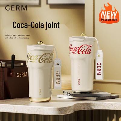 Термокружка Coca-Cola Dual-Drink из нержавеющей стали