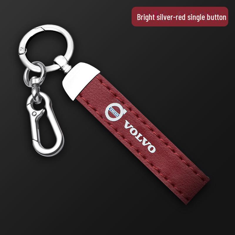 Чехол для ключа Volvo для XC60 и S90: Чехол для автомобильных аксессуаров для XC90, XC40, S60L - в комплект входит сумка с пряжкой