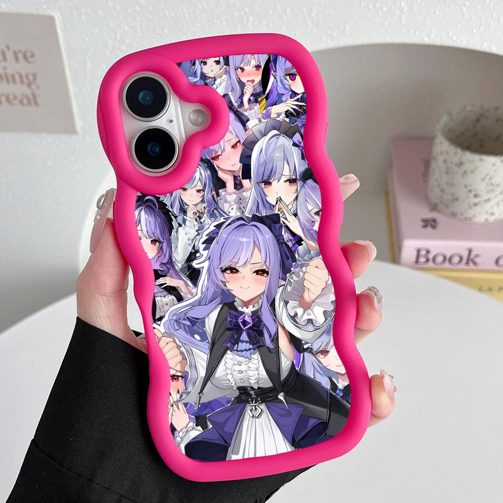 Чехол для телефона Vivian из Zenless Zone Zero для iPhone 17 16 15 14 13 12 11 Air Pro Max Plus Цветной TPU чехол с волнистым краем Красивый чехол