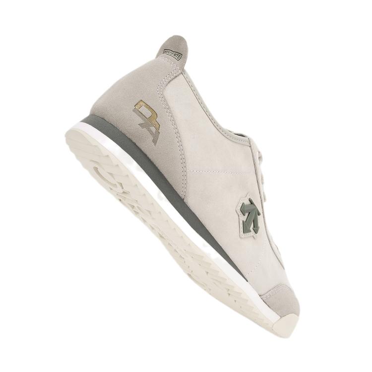 DESCENTE Кроссовки Chron Ltr на шнуровке, нескользящие, износостойкие, низкие, повседневные, мужские, бежевые D4331LSN23-BE