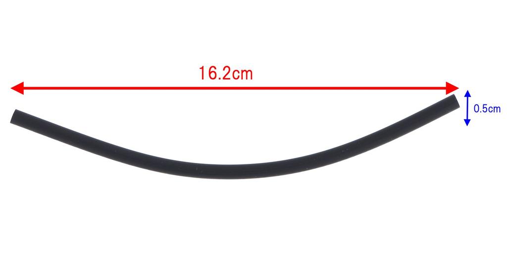 Топливная трубка Maruyama Manufacturing для 4941735914247 Глубина x Высота x Ширина черная 20cc/23cc BIG-M 0,5 16,2 0,5 см