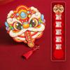 Cartoon Folding Red Envelope Foldable Blessing Words Lucky Red Pocket Traditional With Tassels Horse Year Money Envelope