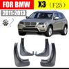 Car Mud-Flaps Front Rear Splash Guards Mudguards Mudflap Car Fenders For BMW X3 2011-2013 F25