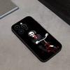 Horror Movie Saw Phone Case For iPhone 16,15,14,13,12,11 Plus,Pro Max,XS,X,XR,SE,Mini,8,7,Soft Silicone Black Cover