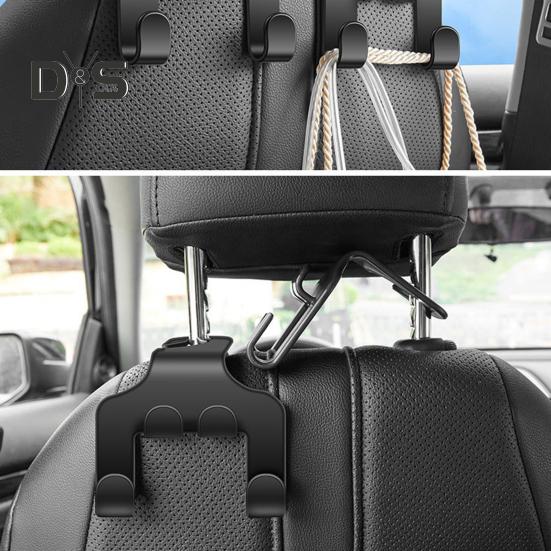 2 шт., крючок для подголовника автомобильного сиденья, держатель для телефона, сверхмощный многофункциональный автокресло, крепление на спинку сиденья, органайзер, вешалка, аксессуары для салона автомобиля