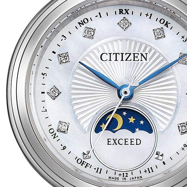 Citizen ЕЕ1020-77D ( Смотреть EXCEED Эко-драйв на солнечных батареях, радиоуправляемый Titania Happy Flight)