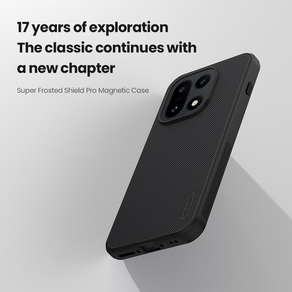 Чехол NILLKIN для Oneplus 15, плотно прилегающий, магнитный, суперматовый, высокое качество, защитный, матовая поликарбонатная крышка для Oneplus 15