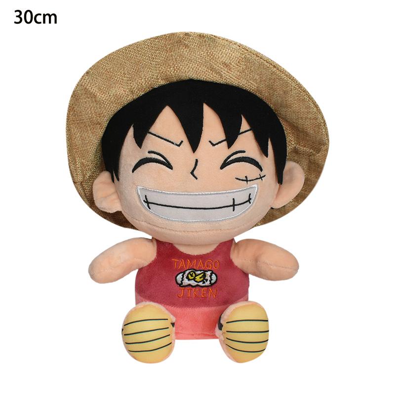 Оригинальные Плюшевые Игрушки One Piece Луффи Чоппер Плюшевая Кукла Аниме Милый Мультяшный Набивной Плюш Подарок на День Рождения