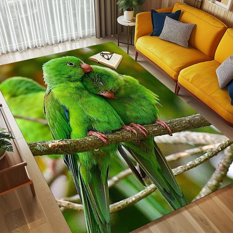 Green Love Living Room Nonslip Area Rug Soft Carpet For Bedroom Game Playroom Sofa Office Home Decor Doormat Christmas Gift C9301886