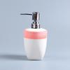 European Style Snowflake Glaze Ceramic Bathroom Set: Pink Mouthwash Cup, Hand Sanitizer Bottle, and More