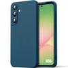 Protective Case - BOOLING - for Samsung Galaxy A56 5G - Soft Silicone - Scratch-Resistant - Navy Blue
