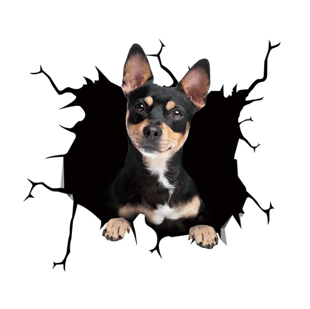 Stickers Scratch Waterproof Marks Headlight Decal Car Sticker Pet Cat French Bulldog Sticker