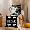 Чехол на подушку K-Keane Rock Мягкий плюшевый плед | Двусторонний декоративный чехол для подушки | Декор для дивана, спальни, дома