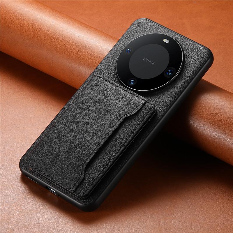 EUCAGR Роскошный деловой кошелек Чехол-книжка из кожи для Huawei Mate 70 60 50 40 30 P60 Pura 70 Pro Nova12 11 Pro Держатель Чехол-обложка