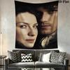 Vibrant Outlander Wall Tapestry Aesthetic Wall Hanging Printed Fabric Blanket Decorative Tapestries for Bedroom Living Room Home Decor