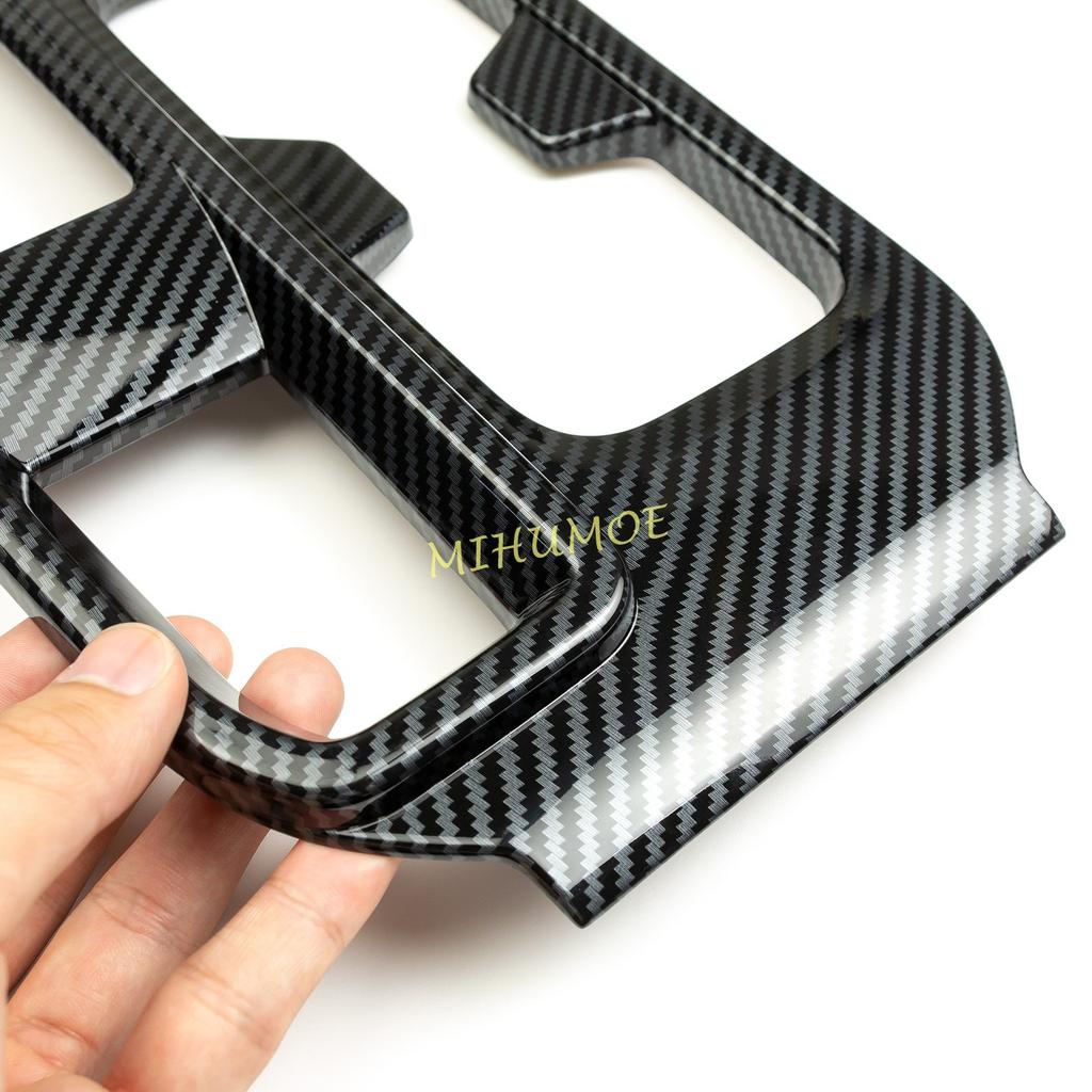 Для 2022 Sentra Накладка на панель приборов из углеродного волокна для салона, накладка на панель переключения передач