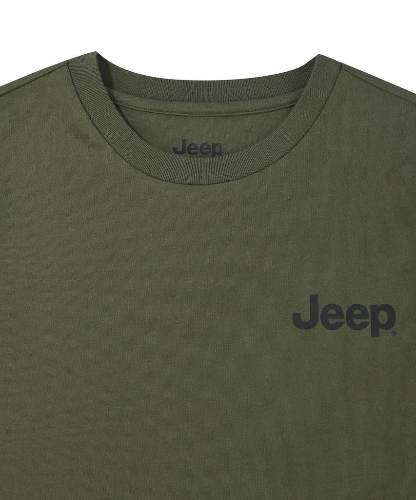 JEEP Футболка с коротким рукавом, 30 шт., хлопок, маленький логотип (Jr5Tsu092Kh)