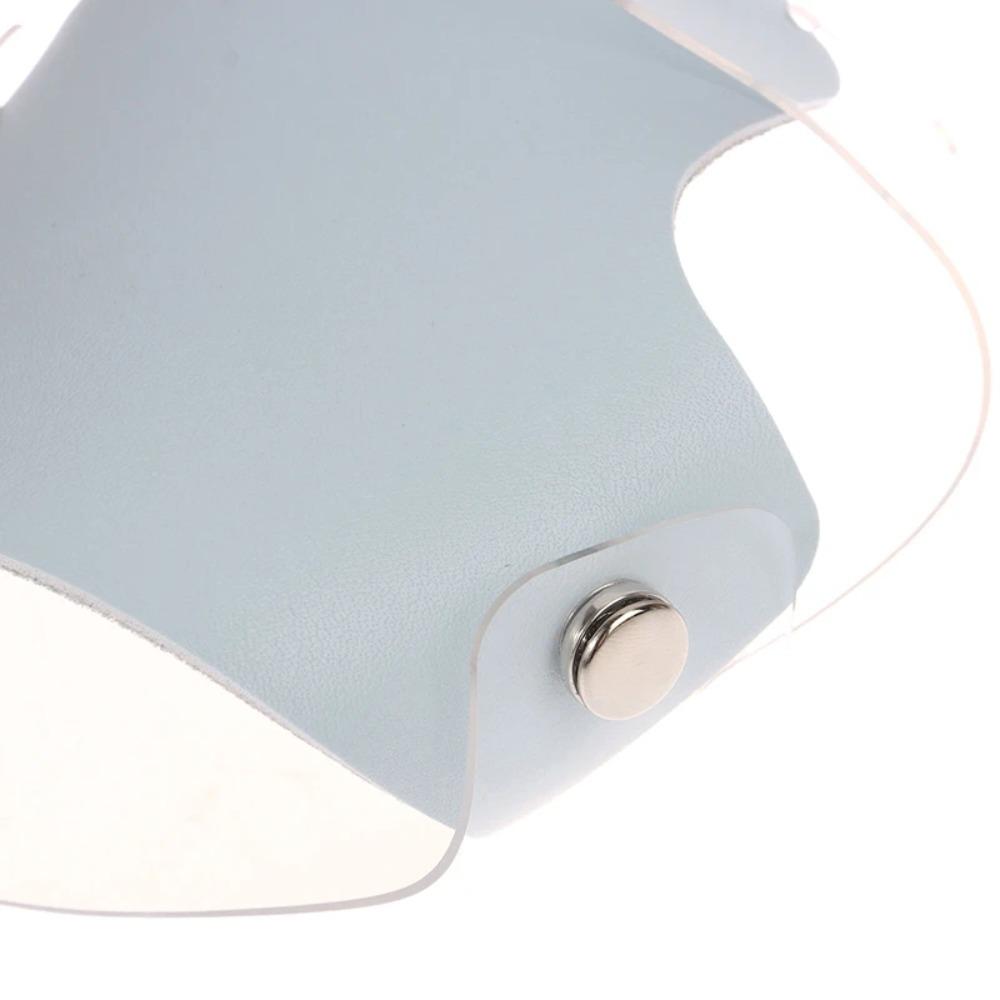 Functional Design Professional Makeup Artist Gloves PVC Makeup Tools Natural Leather Gloves