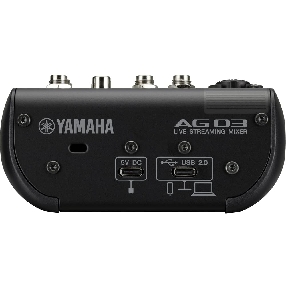 YAMAHA Микшер потокового вещания 3-канальный черный AG03MK2 B