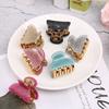 Barrette Acrylic Hair Clip Candy Colors Butterfly Hair Clip Cute Hairpin Clamp  Women Girl