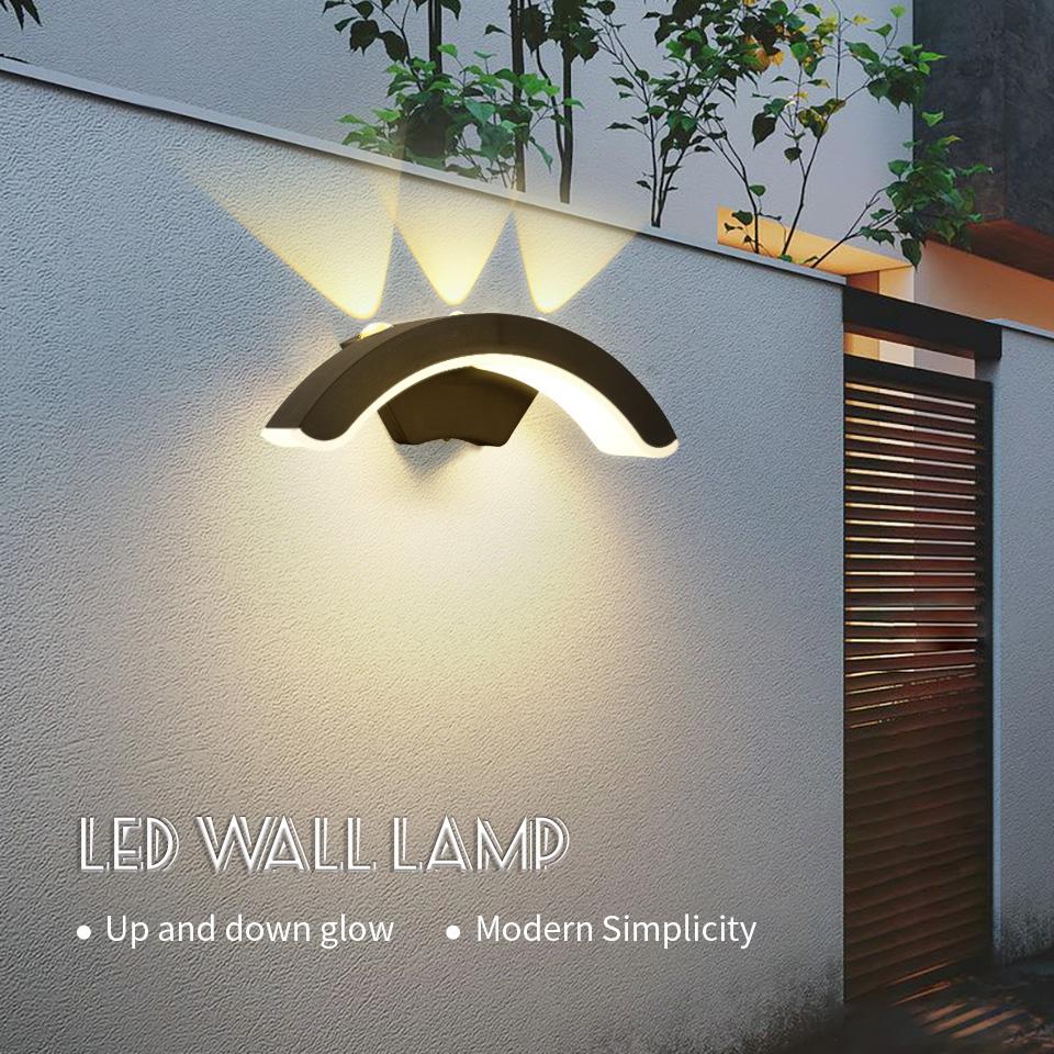 Outdoor Wall Light Waterproof IP66 Outdoor Lighting Porch Sconce Balcony Garden Outside Wall Lamp Vestibule Wall Lighting