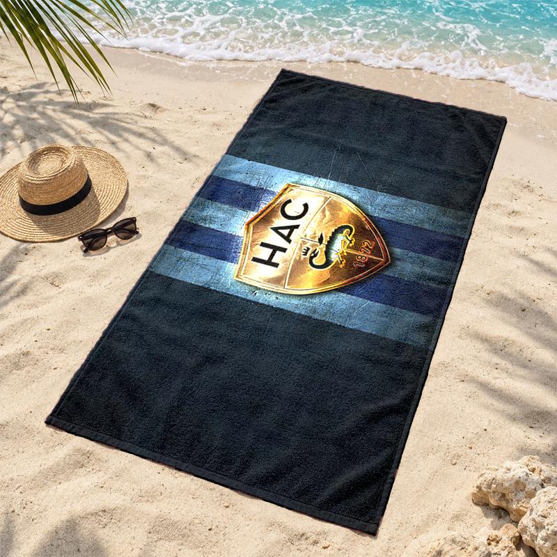 Le Havre AC Beach Towel Quick Dry Sand Free Lightweight Beach Towels for Travel Swimming Camping