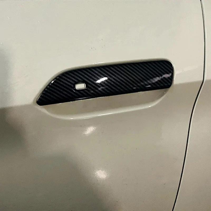 Для Byd ATTO 2 EV 2025 Аксессуары ABS Карбоновые Накладки на Ручки Дверей Накладки на Чаши Дверей Защита от Царапин Декоративные Наклейки