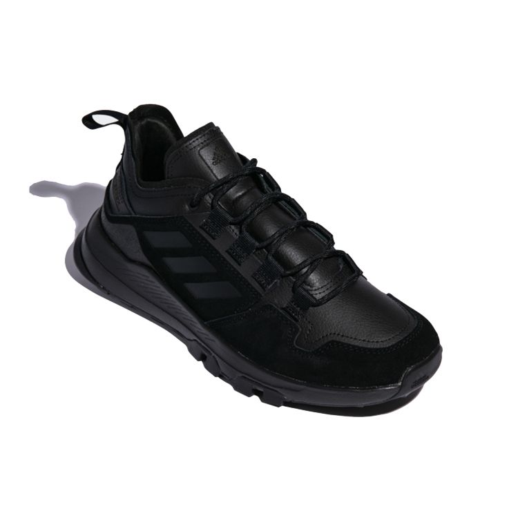 adidas Terrex Hikster Leather Low Black Grey Мужские кроссовки Core-Black Grey-Six FX4661