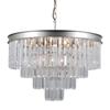 Lampa wisząca Verdes PND-44372-8A-SLVR-BRW Italux