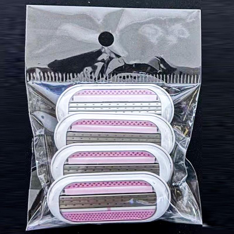 Трехслойная женская ручная бритва для тела, подмышек и лобковых волос