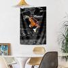 Kobe Custom Your Name Wall Decor Tapestry Art For Pet Memorial Birthdaywedding Party Backdrop Family Gift