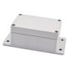 ABS plastic case grey waterproof electronic project box DIY case with ears waterproof case instrument box electrical supplies