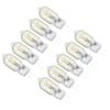 10Pcs G4 LED Bulb Brightness Dimming High Color Rendering Transparent Shell Light Bulbs for