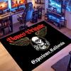 Ковер с логотипом скейтборда Powell Peralta, подходит для гостиной, спальни, игровой комнаты, компьютерной комнаты и домашнего декора.