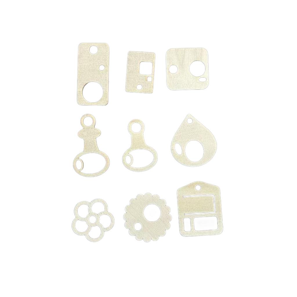 100 шт. Органайзер для ниток для вышивки Floss Drops Деревянные инструменты для вышивки крестом Thread Drops для эффективного хранения