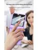 Ультратонкий складной чехол для телефона Samsung Z Flip 6 с большим окном и магнитной застежкой