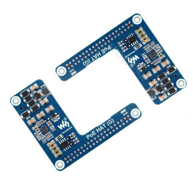Raspberry Pi 5 PoE HAT (грамм) Мини Ethernet RJ45 Модуль питания 5В 5А Плата расширения