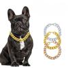 Accessories: Bulldog Bully Gold Chain, Small and Medium-sized Dog Collar, Pet Necklace, and Other Accessories