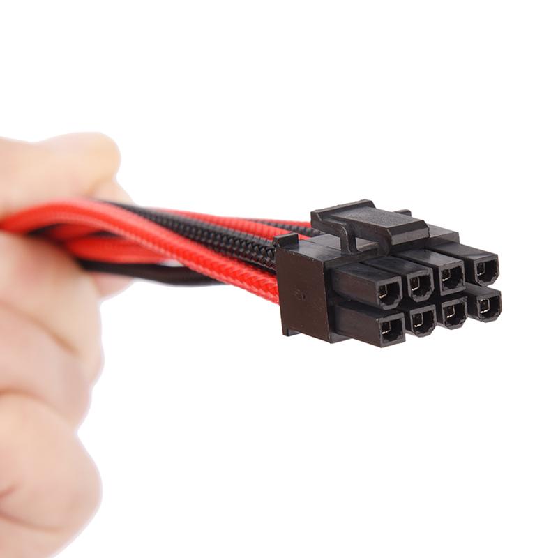 Pci-E 8-контактный штекер на 8-контактный гнездовой Pci Express удлинительный кабель питания для видеокарты