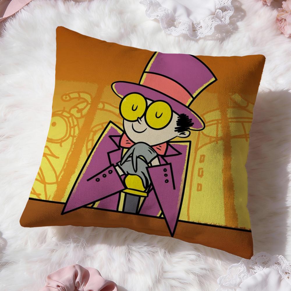Крутая мультяшная наволочка S-Superjail Премиум-комфорт Двусторонняя наволочка - Дизайн "Два в одном" для любой комнаты и салона автомобиля