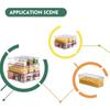 with Lids Fridge Organizer Box Transparent Kitchen Storage Box Fridge Drawer Organizer  Office
