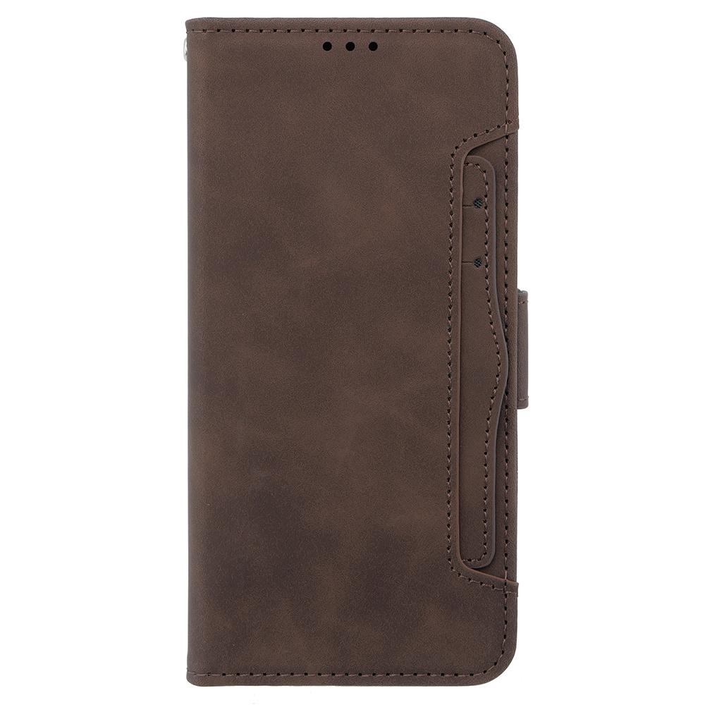 Flip Case for Oppo A38 / A18, Card Slot, Brown