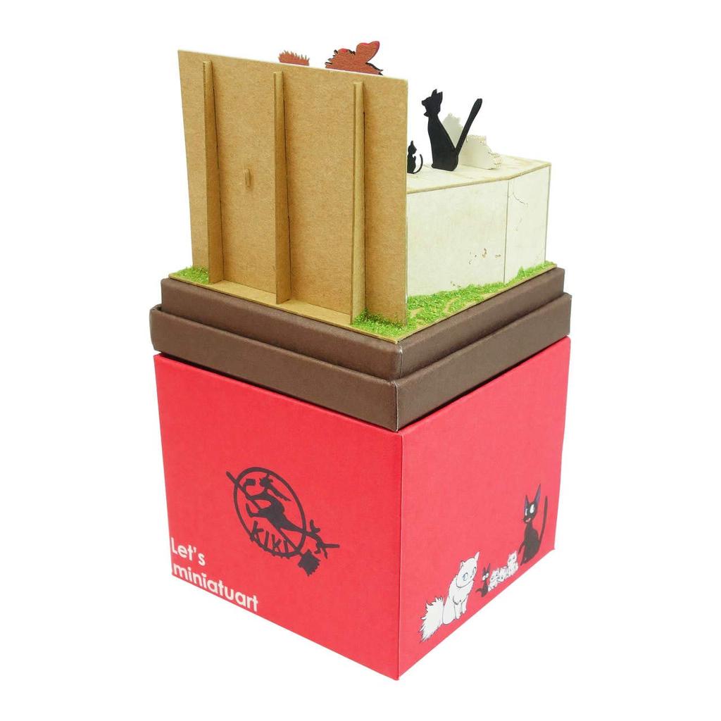 Sankei Studio Ghibli mini Ведьмина служба доставки Семья Кики и Дзидзи Бумажная поделка MP07-125